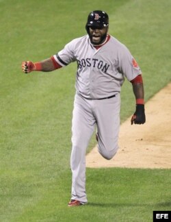 David Ortiz, declarado el Jugador Más Valioso (MVP) de la Serie Mundial de la MLB.