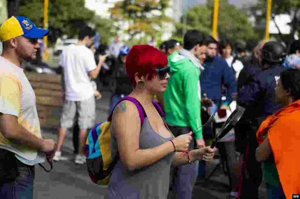 El movimiento juvenil Voluntad Popular reiteró que los estudiantes se mantendrán en la calle hasta que obtengan justicia, libertad y paz y se haga respetar la Constitución venezolana.