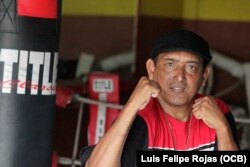 Julián Antonio Monés Borrero, ex-prisionero político, hoy entrenador de Boxeo en EEUU. FOTO: L. Felipe Rojas.