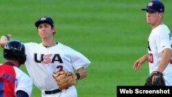 Cuba pierde frente a equipo de béisbol de EE.UU.